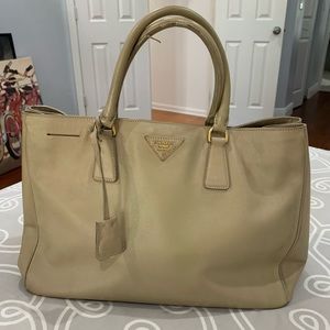 Prada beige handbag